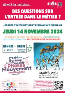 Stagiaires : préparer sa mutation inter académique !