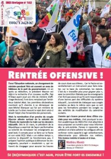 SNES Bretagne n° 162 : spécial rentrée 2023