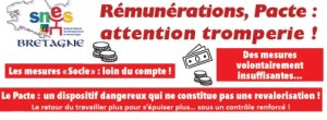 Rémunérations, pacte : attention tromperie