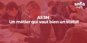 AESH : informations de rentrée 2024