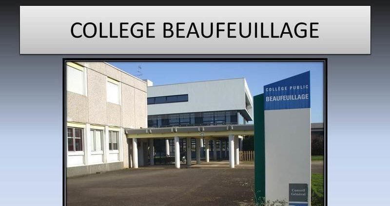 Non à la fermeture du collège Beaufeuillage