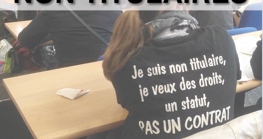 Compte-rendu du groupe de travail non-titulaires du 31 janvier 2017